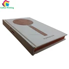 golden gilt edges hardcover book with silk screen printing