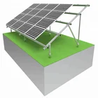 Grounding roof concrete foundation car heavy duty flexible adjustable pv solar panel mounting bracket