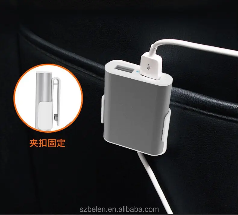 7.2A 3 usb smart car charger-5
