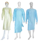 disposable isolation gown disposable patient nurse doctor long sleeves gown