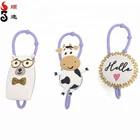 Hot selling cheap items cute animal mini hand sanitizer pocketbac holder