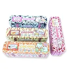 Factory directly supply big capacity funny tin pencil case for kids