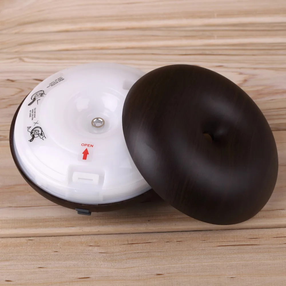 1Pcs12W Ultrasonic Light Woodgrain Ion Humidifier Aroma Air Aromatherapy Diffuser GX-03K New Hot New Arrival