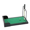 Indoor tabletop sport games single player mini wooden golf table set