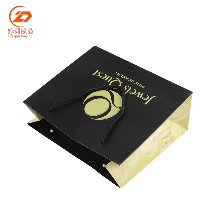 fashion decorative printing paper gift bag