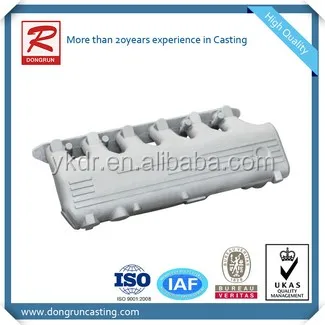 China professional foundry supply oem sand casting aluminium alloy gravity casting aluminum intake manifold