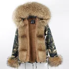 Womens Hooded Warm Coats Parkas with Faux Fur Jackets