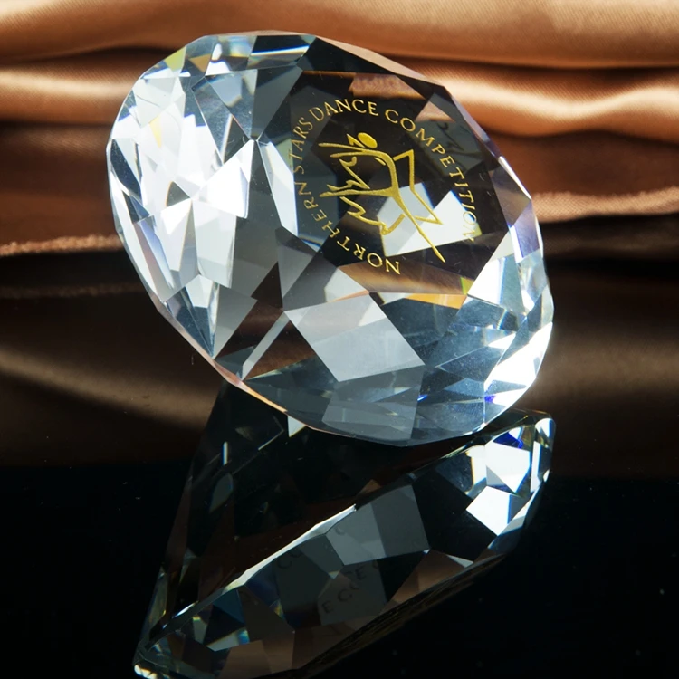 new decorative clear for wedding gifts pujiang crystal islamic