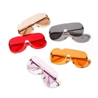 Custom Your Own Logo Colorful Lenses One Piece Sunglasses