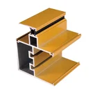China low price aluminium thermal break doors and windows