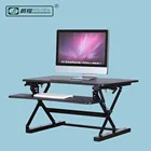 Height Adjustable Stand Up Desktop Computer Table