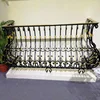 Beautiful hot dip galvanized wrought iron stair railings for belly balcony railings