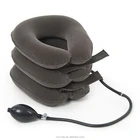 Multi color Air Collar full flannel material Neck Traction Device Cervical Portable