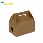Food Grade Meat Packing Box Portable Cake Pastry Kraft Paper Box