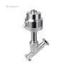 DONJOY manufacturer sanitary stainless steel pneumatic angle seat valve