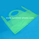 Customized Disposable Green Plastic PE Apron Sleeveless