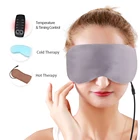 100% natural Silk Sleeping Eye Mask USB Heating Pad Works On Beauty Personal Care Ultimate Sleeping Aid Blindfold
