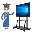 32'' lcd led 4mm tempered glass IFP interactive flat panel board touch screen for school