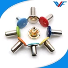 Mini button metal steel rivet in rich color