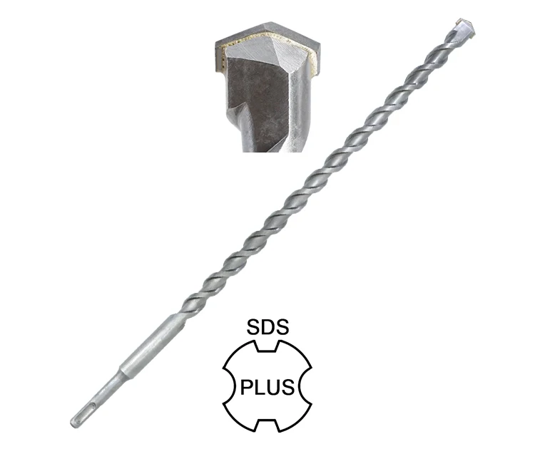 17Pcs SDS Plus Drill Bit and SDS Chisel Set in Aluminum Box