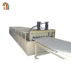 High Quality Glazed Tile Plate Roll Forming Aluminium Machine Metal Sheet Roof Tile Roll Forming Machine