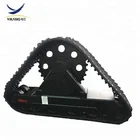 harvester parts rubber track crawler tractor undercarriage for agriculture machinery