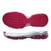 Air sole silicone shoe sole for sport shoe