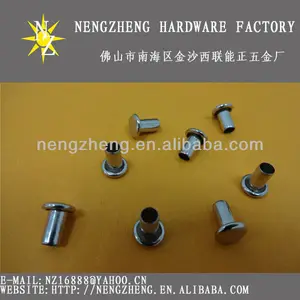 flat head brass solid rivet