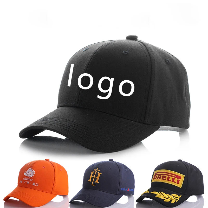 Custom baseball cap 100% cotton 6 panel baseball cap embroidered baseball cap