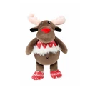 Christmas gift dog Cartoon plush Pet dog Chew Toys