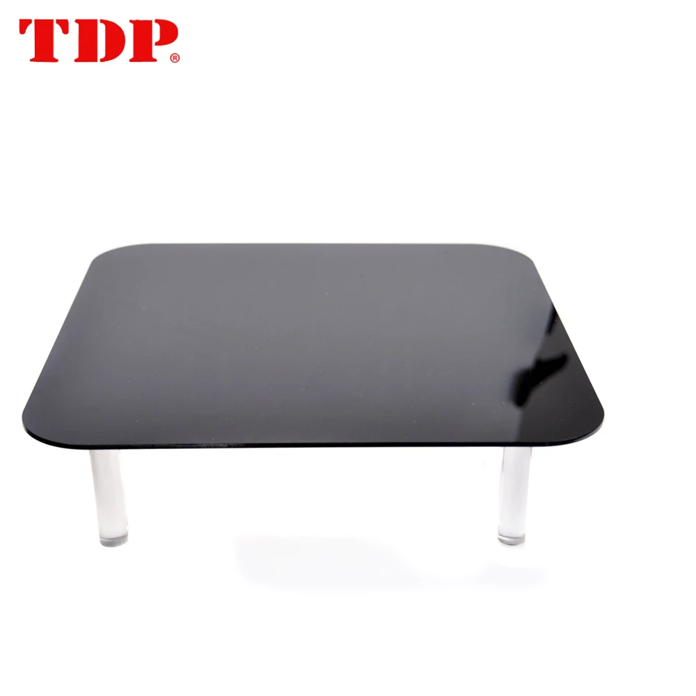 Customized Modern Style Acrylic Dining Table On Lving Room Are Removable For Convenient