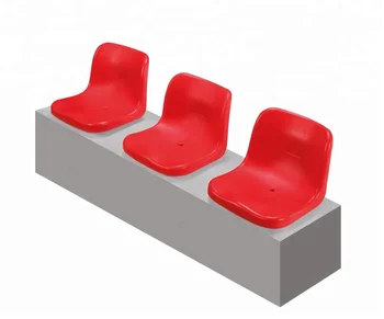 Football Stadium Chair Outdoor Plastic Seating Outdoor Chairs Qc