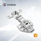 Zhide Adjustment Buffering Thicken Door Auto Hinge For Furniture Kitchen Cabinet Door