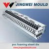 PVC foam die for foam board machine t-die