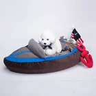 Pet Accessories Boat Shape Soft Comfortable Pet Beds For Dogs Cats