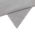 fall clothing sportswear custom jacquard stripe 65 cotton 35 polyester dobby fabric two tone reactive dye