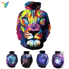 2018 new fashion 3D printed sublimation custom sweatshirt hoodies