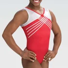 Hot Girls Competition Artistic Sleeveless Gymnastics Dance Wear Leotards Ballet