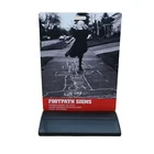 Large printed outdoor advertising water base banner stand