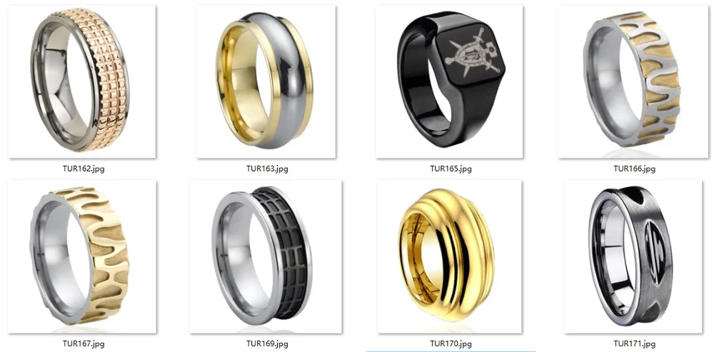 Super light weight gold ring Tungsten carbide 2mm width ring.png