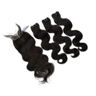 High quality cuticle aligned hair weft brazilian body wave remy hair