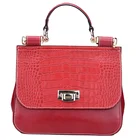 Fashion Genuine Leather Handbags factory Ladies Shoulder Bags Women Crocodile Embossed Tote Bag