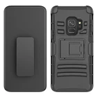 Waterproof Mobile Phone Case For Samsung Galaxy S9 2 in 1 Kickstand with Belt Clip Cover