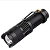Tactical Lamp 3W 300lm Adjustable Focus Zoom 3 Modes Handheld Q5 Mini Flashlight Led Tactical Flashlight