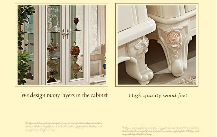 Antique High Living Room Wooden furniture lcd TV Stand pfy10043