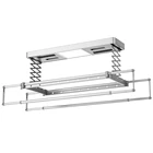 Balcony Multifunction electric ceiling clothes drying rack vertical clothes hanger rack