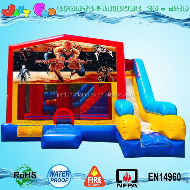 7-n-1 module bounce house combo detachable banner jumping