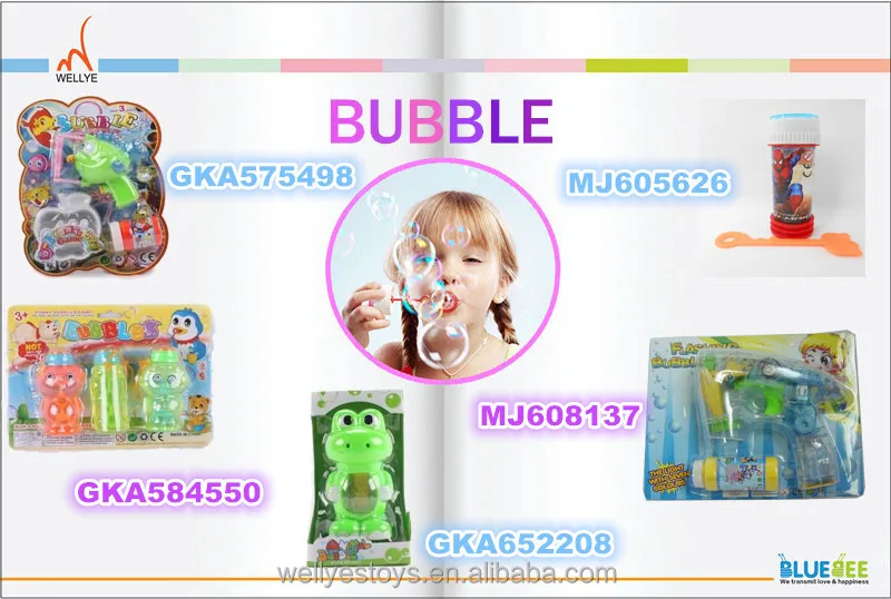 Plastic dolphin bubble gun made in China