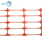 Portable plastic construction temporary security orange safety warning barrier mesh fence
