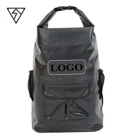 20L OUTDOOR CAMPING WATER SPORTS CUSTOM LOGO PVC WATERPROOF DRY BACKPACK BAG